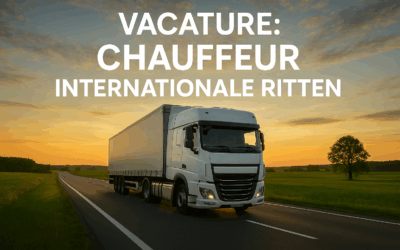Chauffeur CE | 4-daagse werkweek | Nijkerk | 40 uur